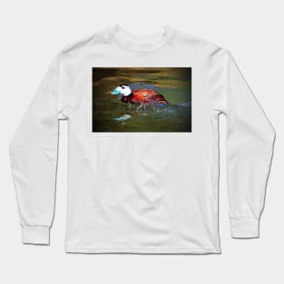 White Headed Duck Long Sleeve T-Shirt